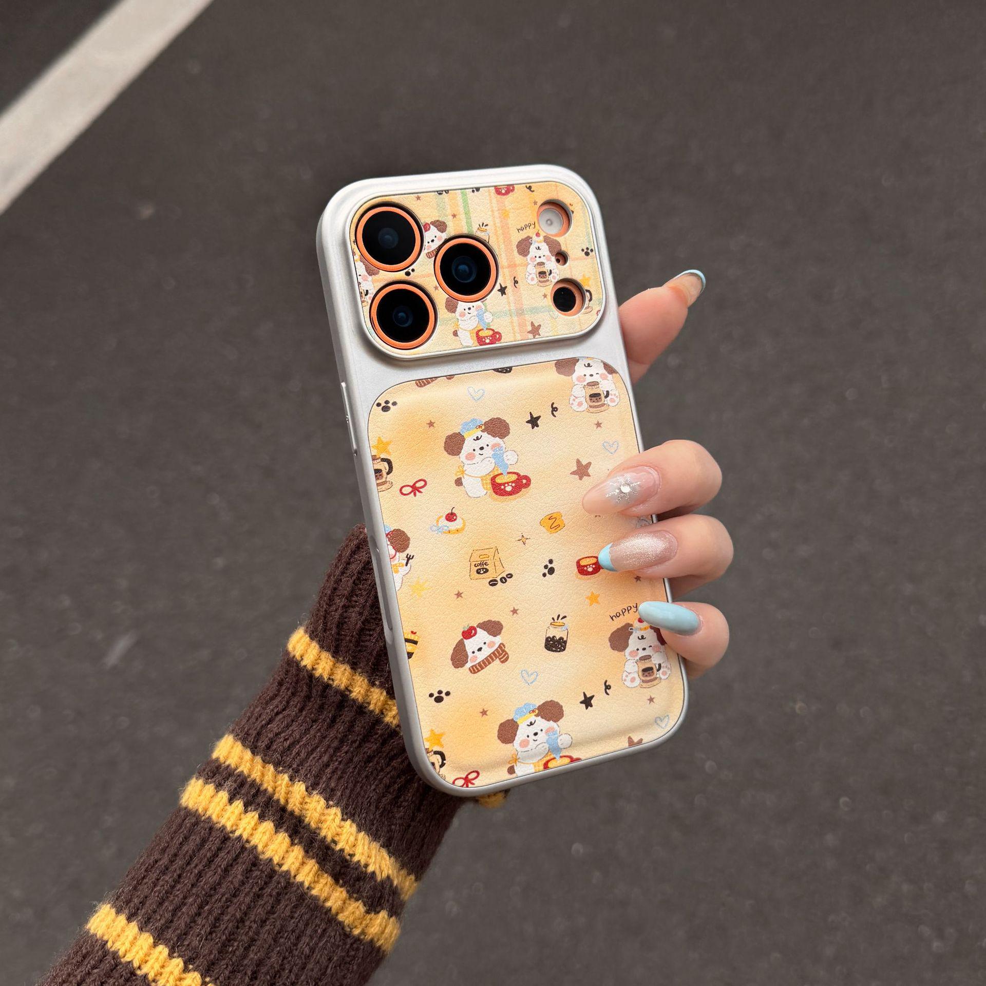 Ins Style Cartoon Coffee Puppy iPhone Case: Drop-Proof, Full Coverage for iPhone 14, 15, 16 Pro, Apple 17 iPhone 17
Ins Style Cartoon Coffee Puppy iPhone Case: Drop-Proof, Full Coverage for iPhone 14, 15, 16 Pro, Apple 17 iPhone 17