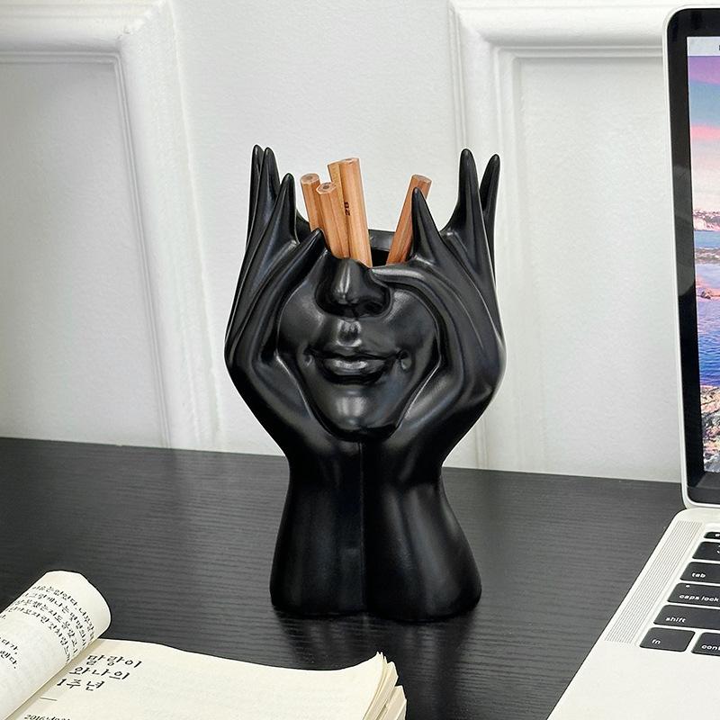M-Human Face Shape Makeup Brush Holder - Beauty Makeup Storage Box Woman Face Design Portable Storage Box
M-Human Face Shape Makeup Brush Holder - Beauty Makeup Storage Box Woman Face Design Portable Storage Box