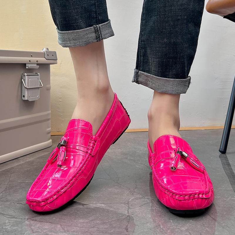 Чоловічі мокасини Penny Loafer Мокасини Комфортні шкіряні туфлі на плоскій підошві Повсякденні сліпони великого розміру Взуття для чоловіків у рожевий горох EU: 48 рожевий
Чоловічі мокасини Penny Loafer Мокасини Комфортні шкіряні туфлі на плоскій підошві Повсякденні сліпони великого розміру Взуття для чоловіків у рожевий горох EU: 48 рожевий