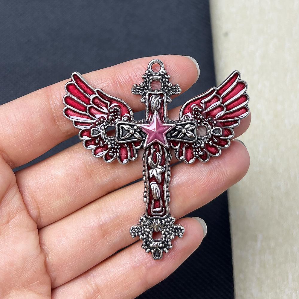 Luminous Five-Pointed Star Wing Pendant Necklace - Eye-Catching Fluorescent Design
Luminous Five-Pointed Star Wing Pendant Necklace - Eye-Catching Fluorescent Design