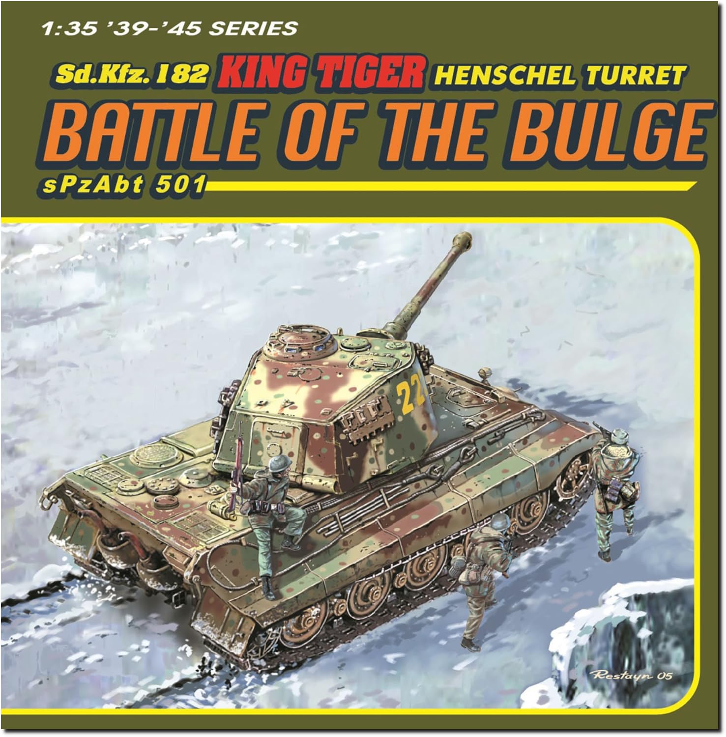 Platts Dragon, немецкий танк King Tiger, башня Henschel, 501-й тяжелый танковый батальон, битва за Арденны, волшебная пушка, напечатанные фигурки-дульки, в комплекте роскошь
Platts Dragon, немецкий танк King Tiger, башня Henschel, 501-й тяжелый танковый батальон, битва за Арденны, волшебная пушка, напечатанные фигурки-дульки, в комплекте роскошь