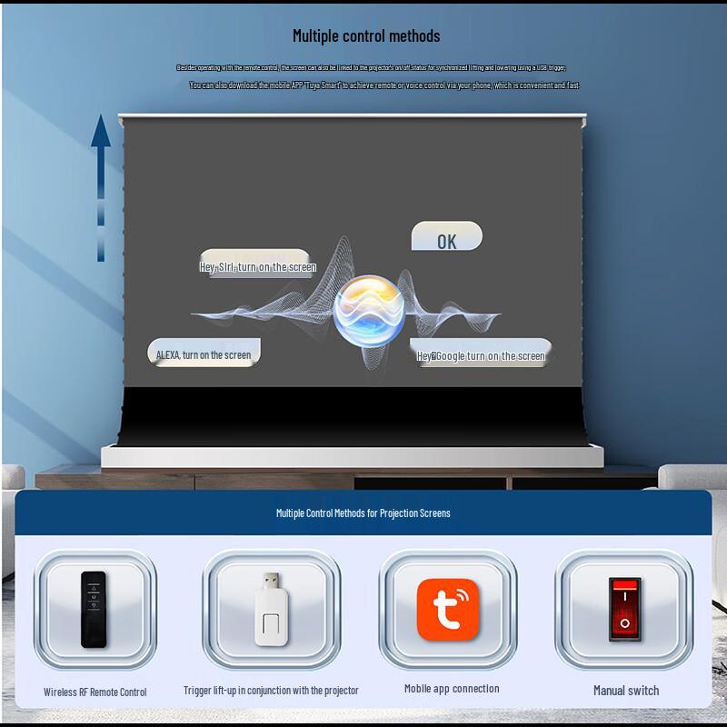 VIVID STORM Електричний екран для проектора ALR надкороткофокусний, що піднімається з підлоги
VIVID STORM Електричний екран для проектора ALR надкороткофокусний, що піднімається з підлоги