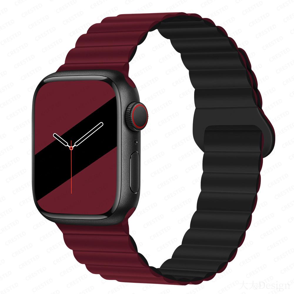 Silicone Loop Magnetic strap For Apple watch band 44mm 40mm 45mm 49mm 41mm 42 46mm Bracelet iWatch series 8 SE 6 7 Ultra 2 9 10 S10-46 42 44 45 49mm
Silicone Loop Magnetic strap For Apple watch band 44mm 40mm 45mm 49mm 41mm 42 46mm Bracelet iWatch series 8 SE 6 7 Ultra 2 9 10 S10-46 42 44 45 49mm