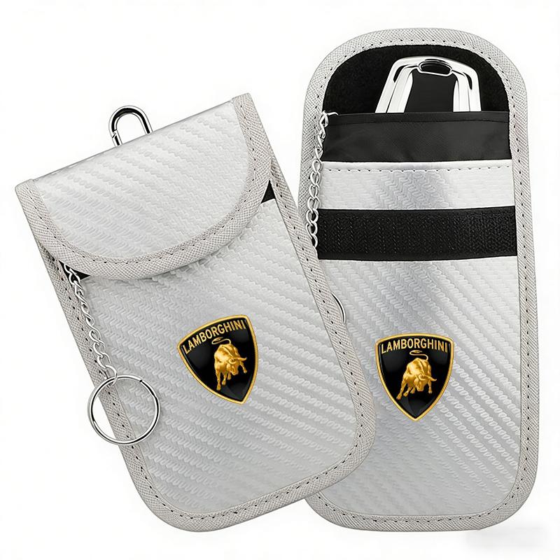 Car Key Case Signal Blocker Bag RFID Shielding Pocket For Lamborghini LP570 LP610 Urus LP700 LP770 Gallardo Aventador Accessory
Car Key Case Signal Blocker Bag RFID Shielding Pocket For Lamborghini LP570 LP610 Urus LP700 LP770 Gallardo Aventador Accessory