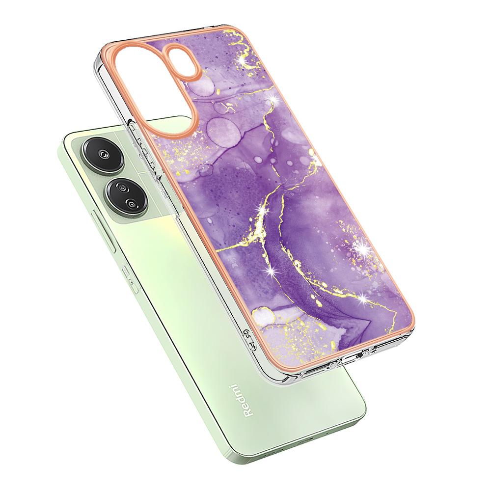 For Xiaomi Redmi 13C 4G/13C 5G/13R 5G/Poco M6 5G/Poco C65 4G TPU Case with IMD Marble Pattern Electroplated Back Cover Green 004
For Xiaomi Redmi 13C 4G/13C 5G/13R 5G/Poco M6 5G/Poco C65 4G TPU Case with IMD Marble Pattern Electroplated Back Cover Green 004
