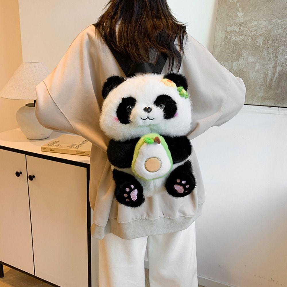Collection Panda Shaped Design Backpack PP Cotton Animal Doll Plush Schoolbag Autumn Winter Style A
Collection Panda Shaped Design Backpack PP Cotton Animal Doll Plush Schoolbag Autumn Winter Style A