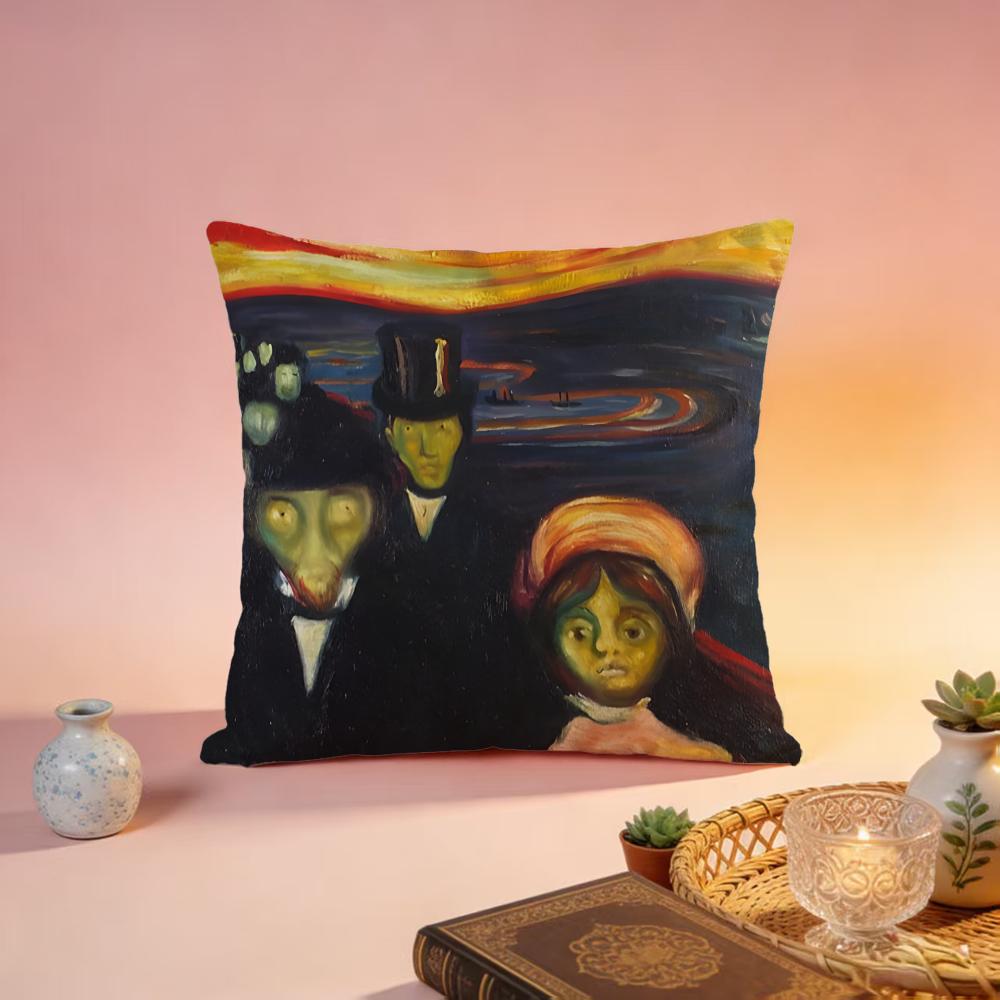 Trending EEdvard Munchied Cushion Cover Premium SkinFriendly Pillow Case MultiPurpose for Home Office Travel 30X30cm
Trending EEdvard Munchied Cushion Cover Premium SkinFriendly Pillow Case MultiPurpose for Home Office Travel 30X30cm