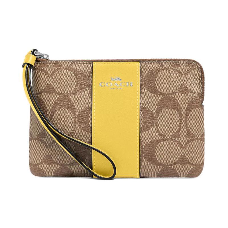 COACH clutch bag Corner Zip Wristlet 16 Letter Logo Logo Classic Print Stripes Coated Canvas and Cross Pattern Leather Wallet Mini Women s Silver серебряный
COACH clutch bag Corner Zip Wristlet 16 Letter Logo Logo Classic Print Stripes Coated Canvas and Cross Pattern Leather Wallet Mini Women s Silver серебряный