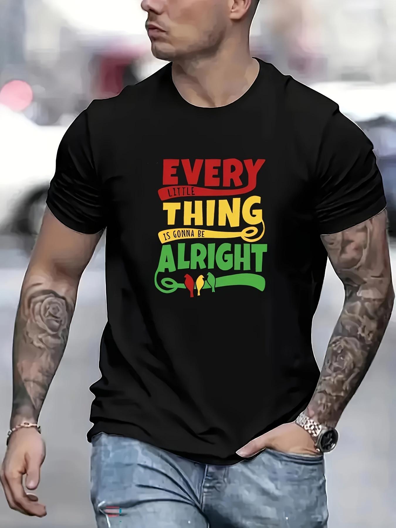 Every Thing Alright Print T-Shirt 100% Cotton O-Neck Short Sleeve Summer Casual Mens T-shirt Streetwear - Men s Summer Cotton... 5XL різнокольоровий
Every Thing Alright Print T-Shirt 100% Cotton O-Neck Short Sleeve Summer Casual Mens T-shirt Streetwear - Men s Summer Cotton... 5XL різнокольоровий