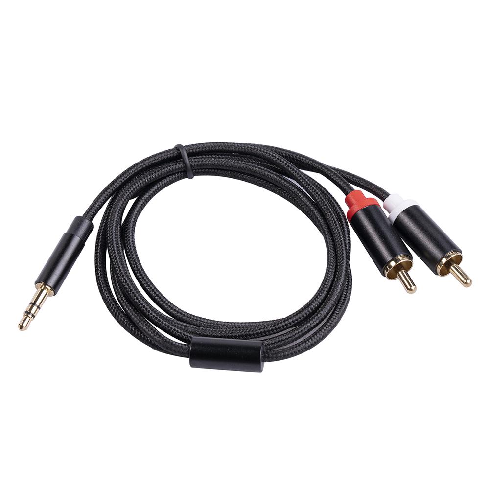 1m 1.8m 3m 2RCA to 3.5mm Audio Cable Lossless Sound Quality Jack 3.5mm Y Splitter for Amplifiers Home Theater
1m 1.8m 3m 2RCA to 3.5mm Audio Cable Lossless Sound Quality Jack 3.5mm Y Splitter for Amplifiers Home Theater
