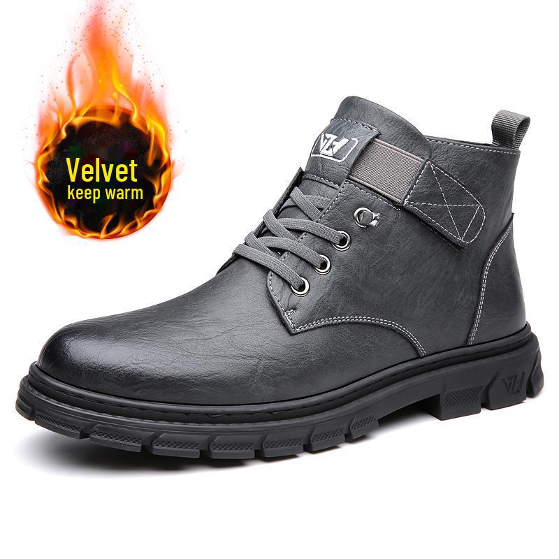 2024 Men s Autumn/Winter Martin Boots: Velvet-Lined, Warm, Trendy Soft-Soled Snow & Work Boots 44
2024 Men s Autumn/Winter Martin Boots: Velvet-Lined, Warm, Trendy Soft-Soled Snow & Work Boots 44