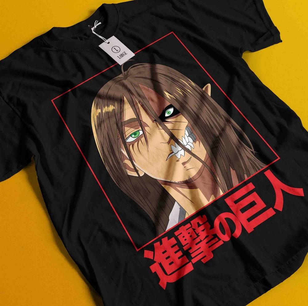 Футболка Атака Титанов Эрен Футболка Микаса АОТ Леви Аниме Манга Графическая Унисекс Футболка 3XL
Футболка Атака Титанов Эрен Футболка Микаса АОТ Леви Аниме Манга Графическая Унисекс Футболка 3XL