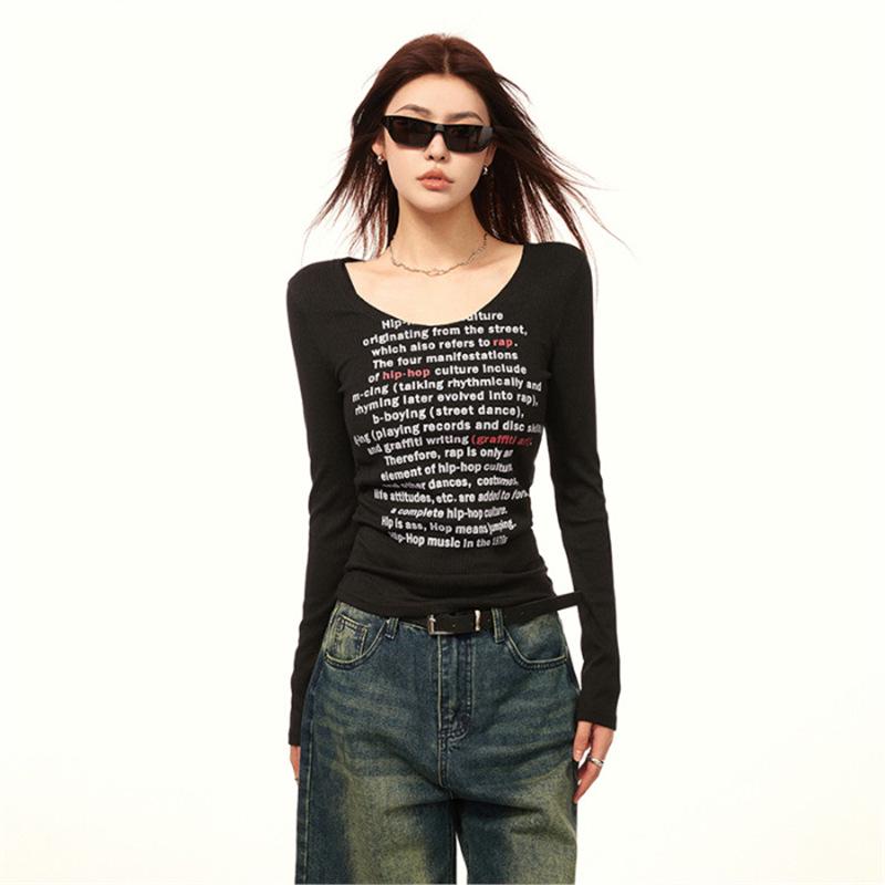 Women s Slimming U-Neck Long Sleeve Top - Sweet & Spicy Waist-Hugging T-Shirt Medium чорний
Women s Slimming U-Neck Long Sleeve Top - Sweet & Spicy Waist-Hugging T-Shirt Medium чорний
