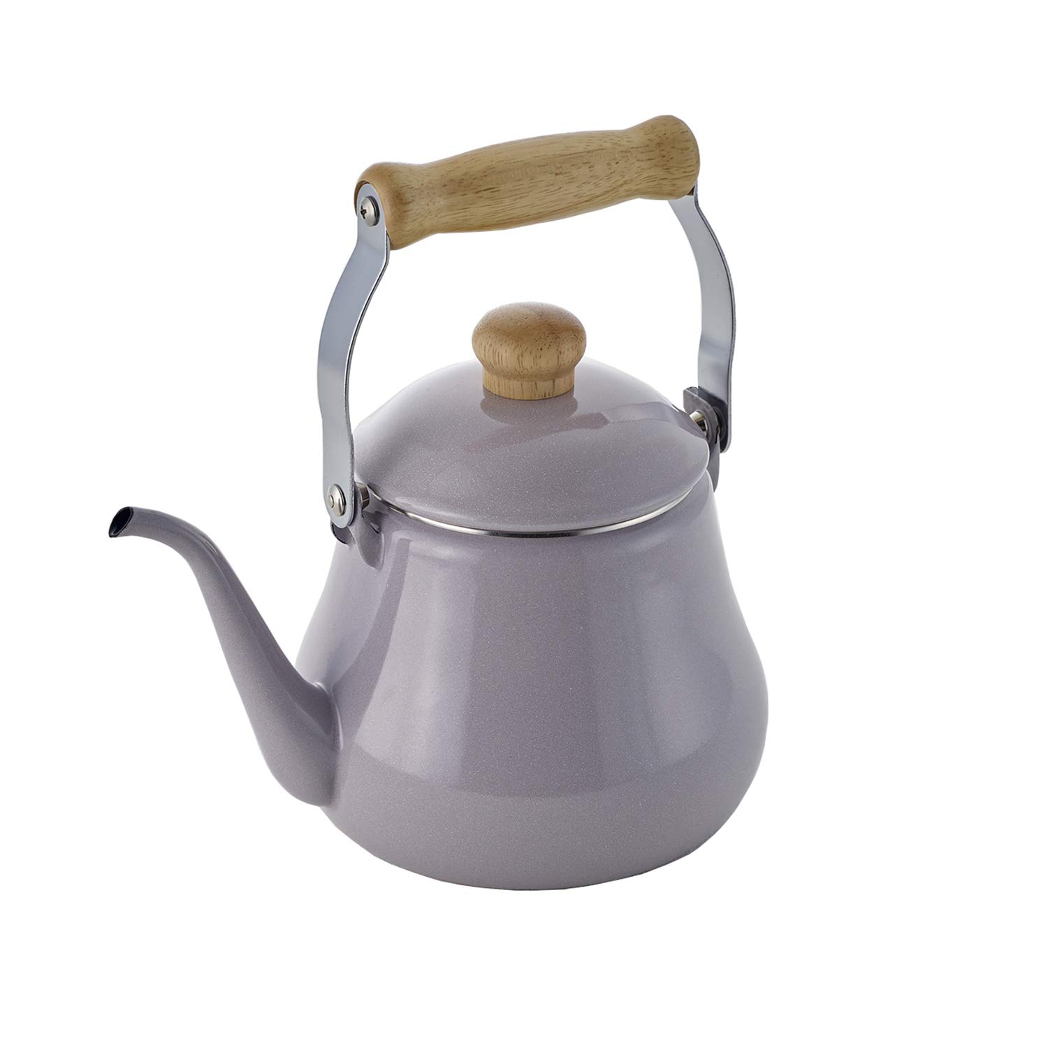 Fuji Enamel Drip Kettle, Induction Compatible, 1.5L (Purple Ash)
Fuji Enamel Drip Kettle, Induction Compatible, 1.5L (Purple Ash)