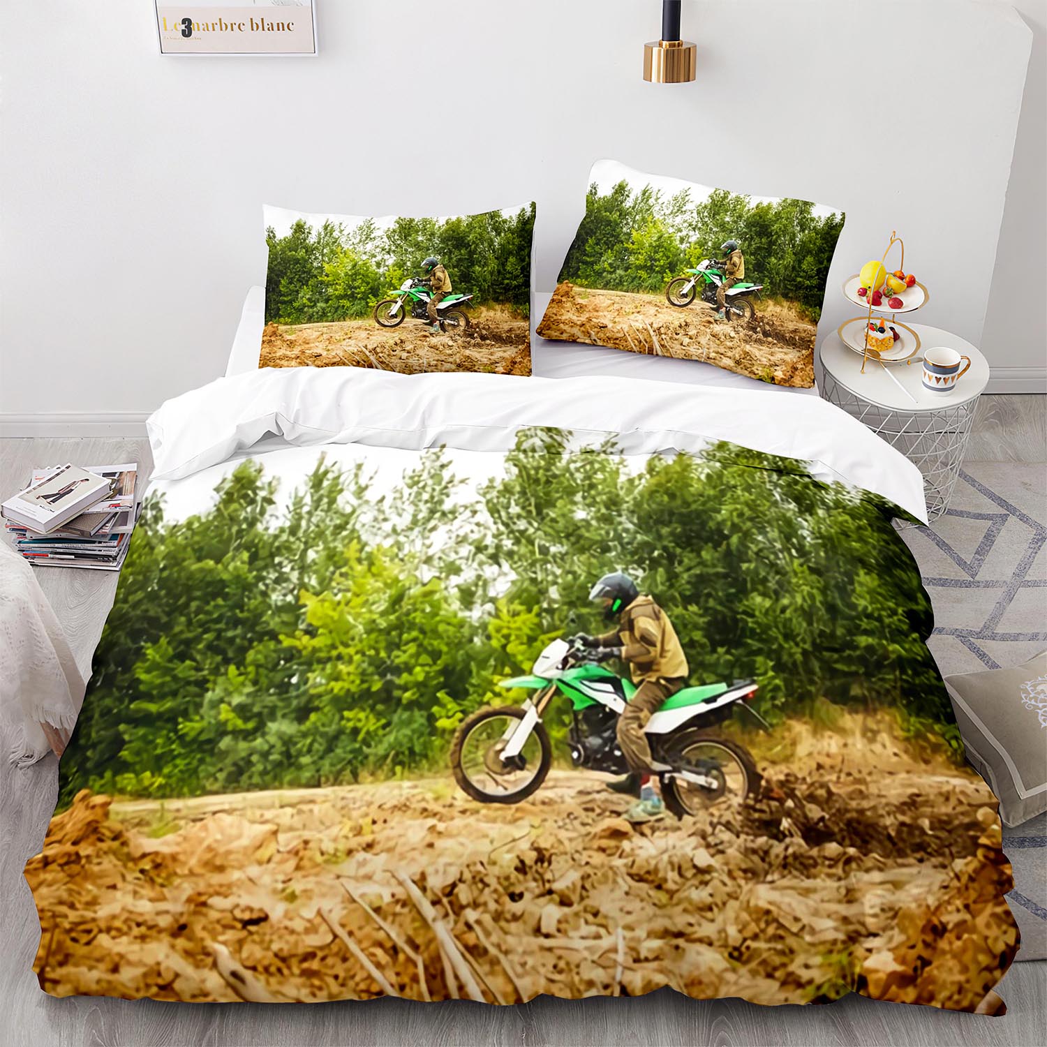 Comforter Motorcycle Rider Bed Queen Calico Twin Size Comforter Bedding Set King Soft Polyester For Boys Teens Comforter (quilt)-EU Single(135*200cm)3pcs
Comforter Motorcycle Rider Bed Queen Calico Twin Size Comforter Bedding Set King Soft Polyester For Boys Teens Comforter (quilt)-EU Single(135*200cm)3pcs