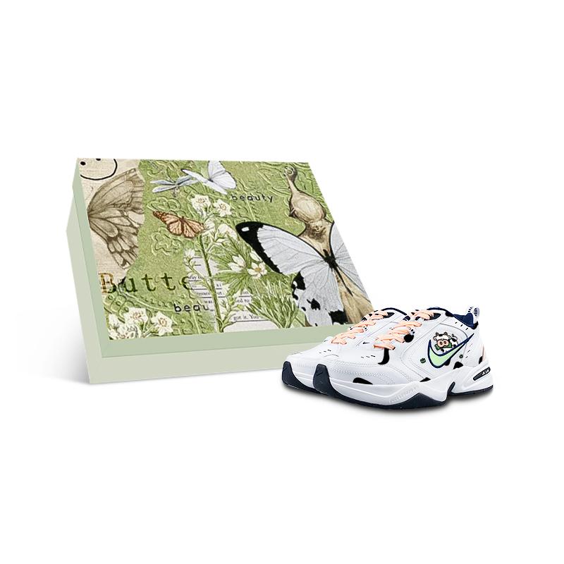 Nike Air Monarch 4 Slip Resistant Low top Chunky Sneakers Unisex White Green 415445-102(Team1265-M4BOX) 45
Nike Air Monarch 4 Slip Resistant Low top Chunky Sneakers Unisex White Green 415445-102(Team1265-M4BOX) 45