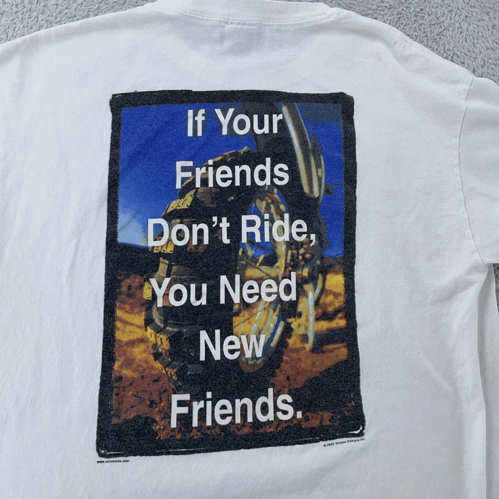 Vintage Xtreme Motocross Shirt Mens Medium White 2004 Motorcycle Graphic 00s M
Vintage Xtreme Motocross Shirt Mens Medium White 2004 Motorcycle Graphic 00s M