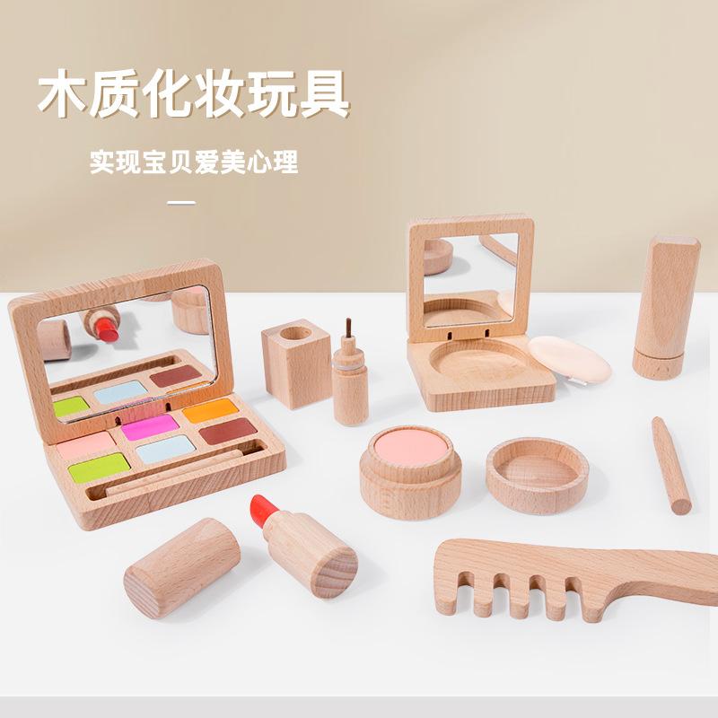 Wooden Children S Play House Makeup Fun Simulation Toys Girls Cosmetics Dressing Gifts
Wooden Children S Play House Makeup Fun Simulation Toys Girls Cosmetics Dressing Gifts