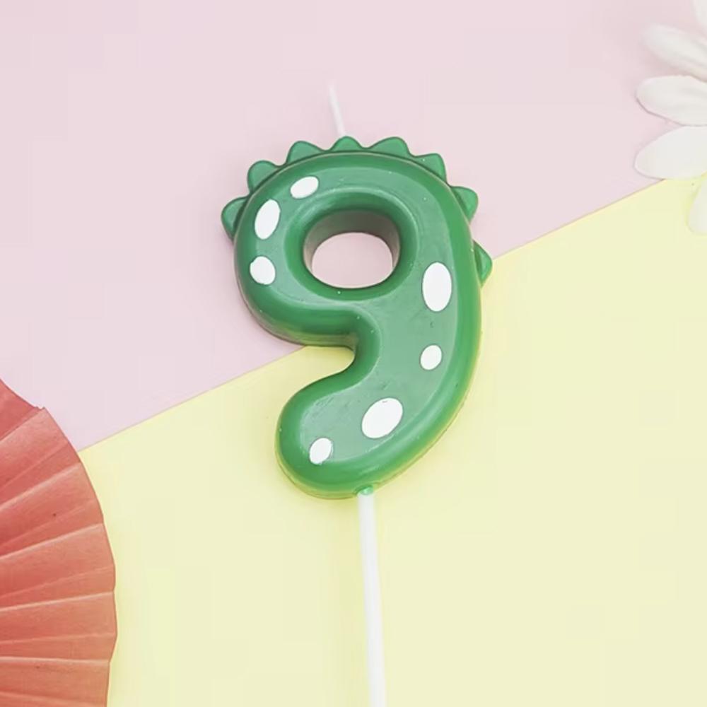 1pc Green Dinosaur Numbers 0-9 Candles Cake Topper for Birthday Cartoon Dinosaur Theme Party Cake Decoration Candles 1pc
1pc Green Dinosaur Numbers 0-9 Candles Cake Topper for Birthday Cartoon Dinosaur Theme Party Cake Decoration Candles 1pc