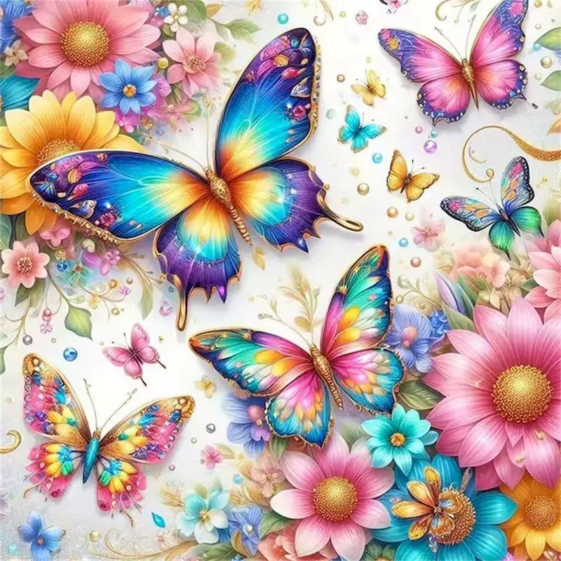 CHENISTORY 5d Diamond Painting New Square Rhinestones Colorful Butterflies Floral Diamond Embroidery Cross Stitch Mosaic Full Round 25x25cm красный
CHENISTORY 5d Diamond Painting New Square Rhinestones Colorful Butterflies Floral Diamond Embroidery Cross Stitch Mosaic Full Round 25x25cm красный