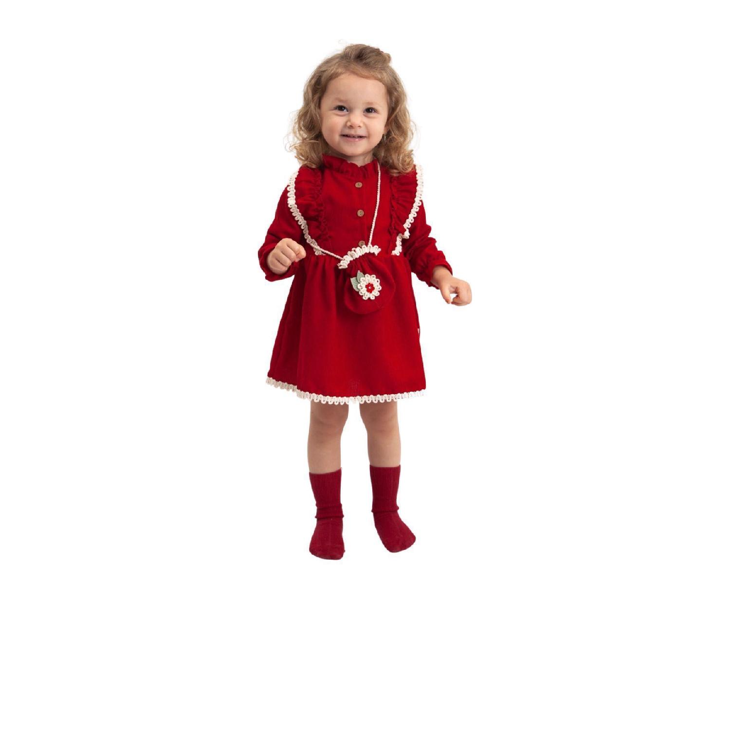Girl s Winter Red New Year s Eve Concept Dress With Bag And Lace (ages 2-3-4-5) 24 Ay червоний
Girl s Winter Red New Year s Eve Concept Dress With Bag And Lace (ages 2-3-4-5) 24 Ay червоний