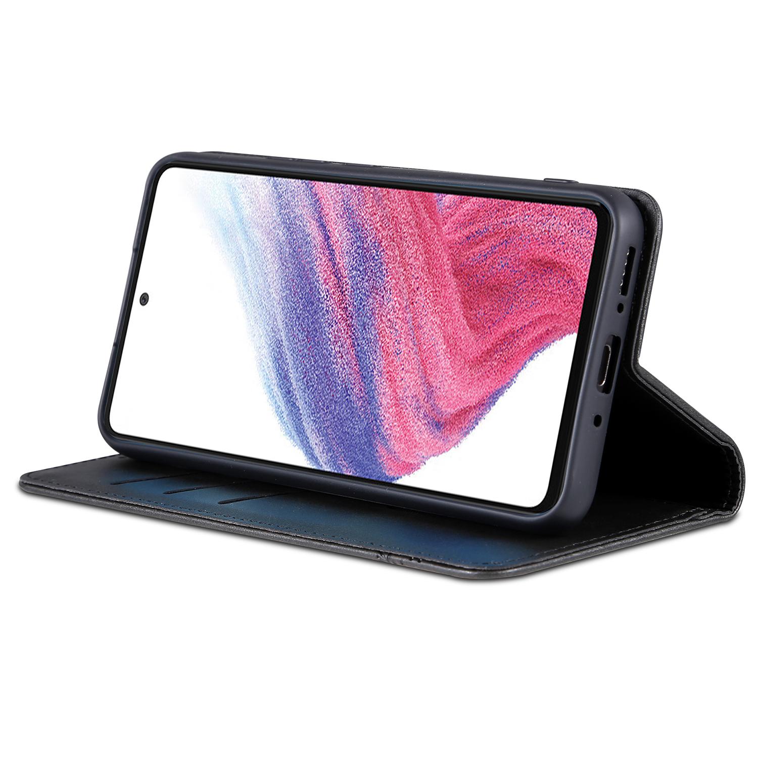 AZNS For Samsung Galaxy A35 5G Wallet Magnetic Phone Cover PU Leather Case Black
AZNS For Samsung Galaxy A35 5G Wallet Magnetic Phone Cover PU Leather Case Black