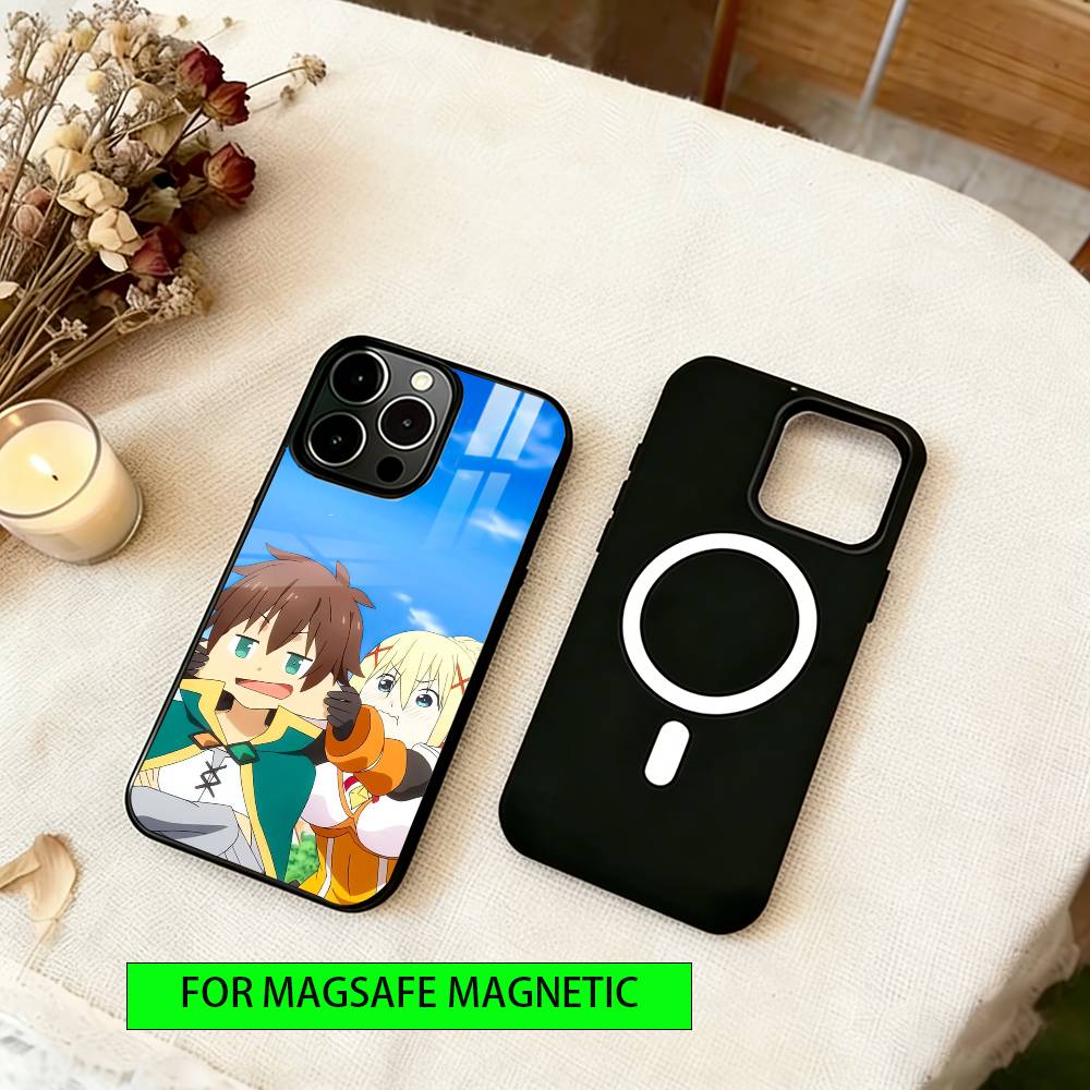 Konosuba Phone Case For iPhone17,16,15,14,13,12,11 Plus,Pro Magnetic with Magsafe Wireless Charging iPhone13ProMax
Konosuba Phone Case For iPhone17,16,15,14,13,12,11 Plus,Pro Magnetic with Magsafe Wireless Charging iPhone13ProMax
