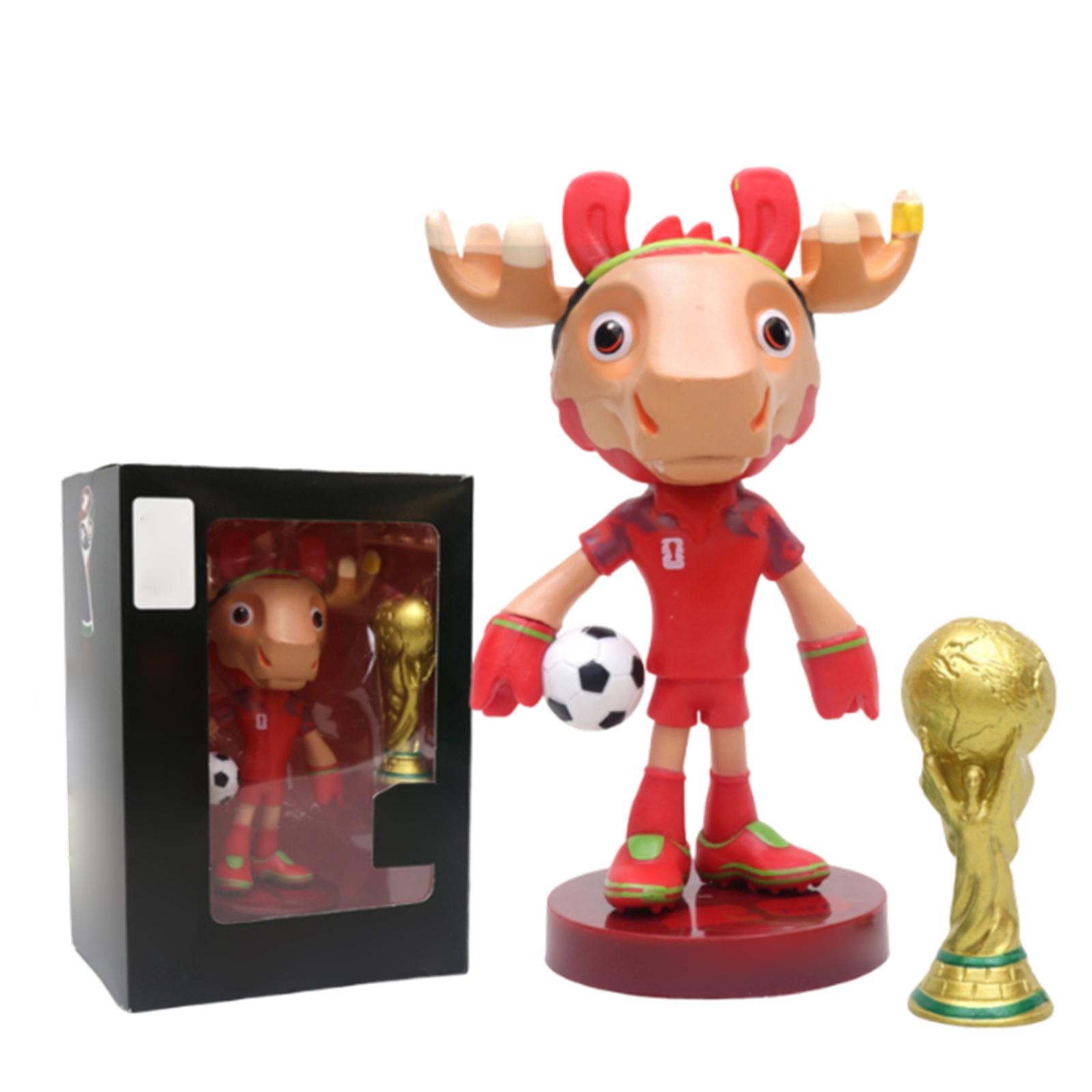 Collectible Soccer Mascot Figure with Trophy Replica Standing on Round Base Display Model for Sports Enthusiasts and Memorabilia Collectors One Size красный
Collectible Soccer Mascot Figure with Trophy Replica Standing on Round Base Display Model for Sports Enthusiasts and Memorabilia Collectors One Size красный
