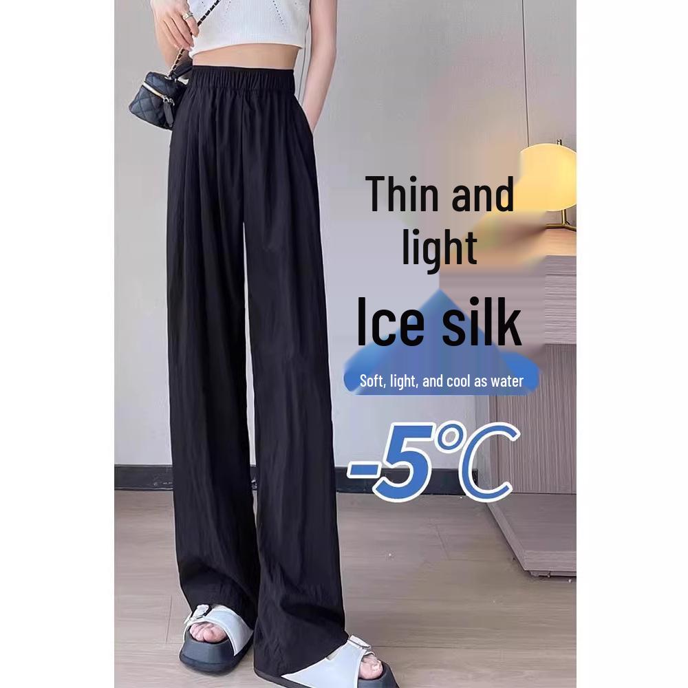 Ice Silk Women s Straight-Leg Slimming Pants, 2025 Summer Edition: Slim & Cool Banana Wide-Leg Design L for 120-140 lbs
Ice Silk Women s Straight-Leg Slimming Pants, 2025 Summer Edition: Slim & Cool Banana Wide-Leg Design L for 120-140 lbs