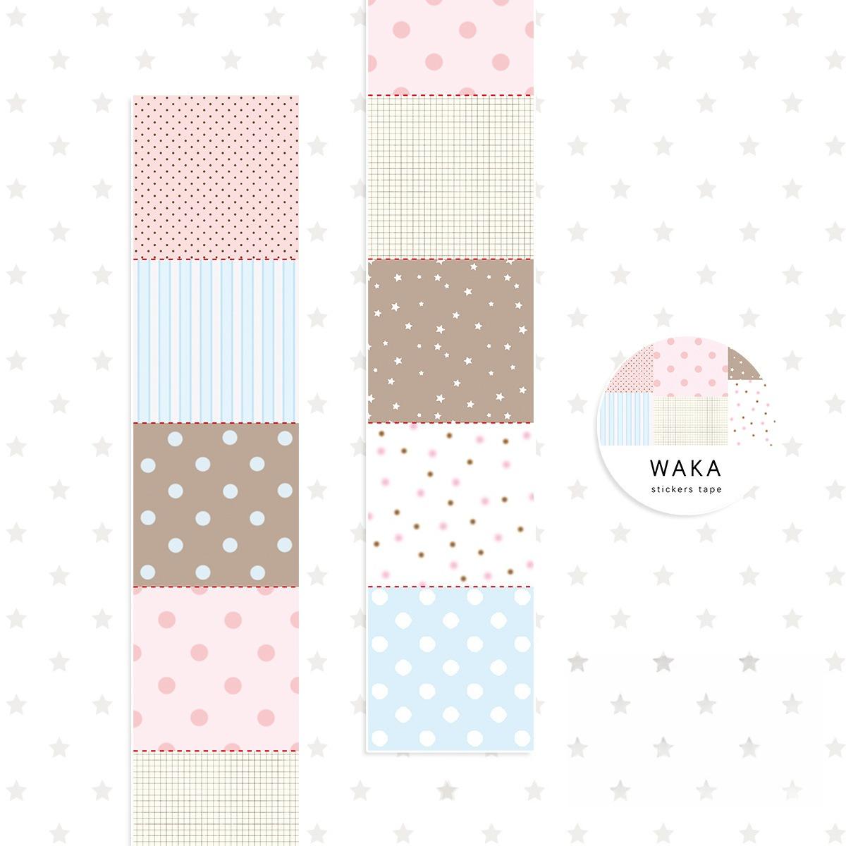 Polka Dot Tearable Sticker Roll Tape Can Write Hand Account Decorative Label Sticker Creative Index Original рожевий
Polka Dot Tearable Sticker Roll Tape Can Write Hand Account Decorative Label Sticker Creative Index Original рожевий