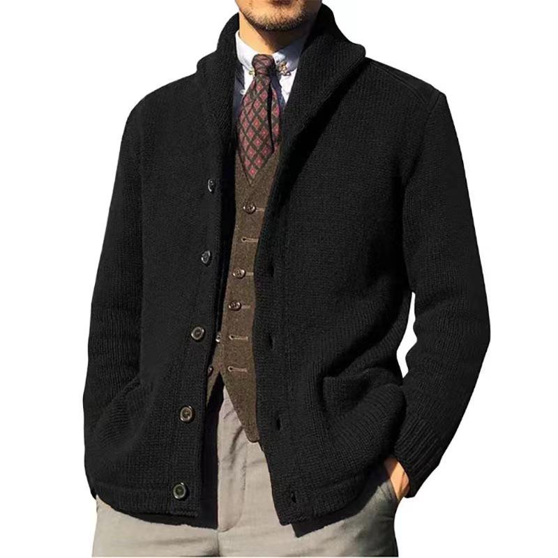 2026 Men s Autumn Color-Blocked Knitted Sweater with Lapel and Long Sleeves XXL чорний
2026 Men s Autumn Color-Blocked Knitted Sweater with Lapel and Long Sleeves XXL чорний
