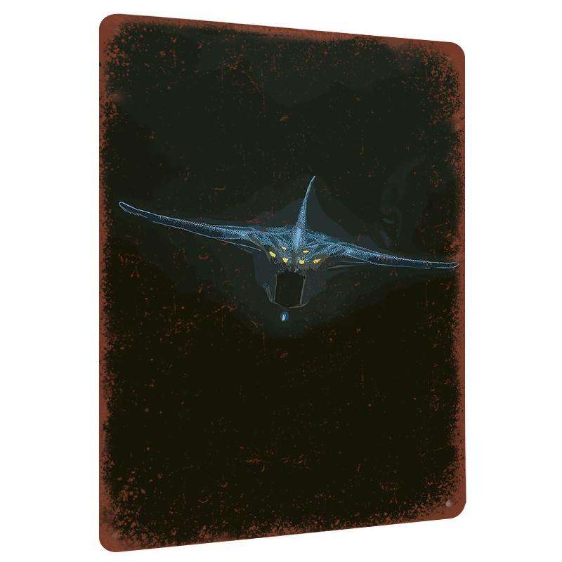 Deep Sea Glow Devil Ray Metal Wall Art Creative Home Decor 20x30cm(7.8x11.8inch)
Deep Sea Glow Devil Ray Metal Wall Art Creative Home Decor 20x30cm(7.8x11.8inch)