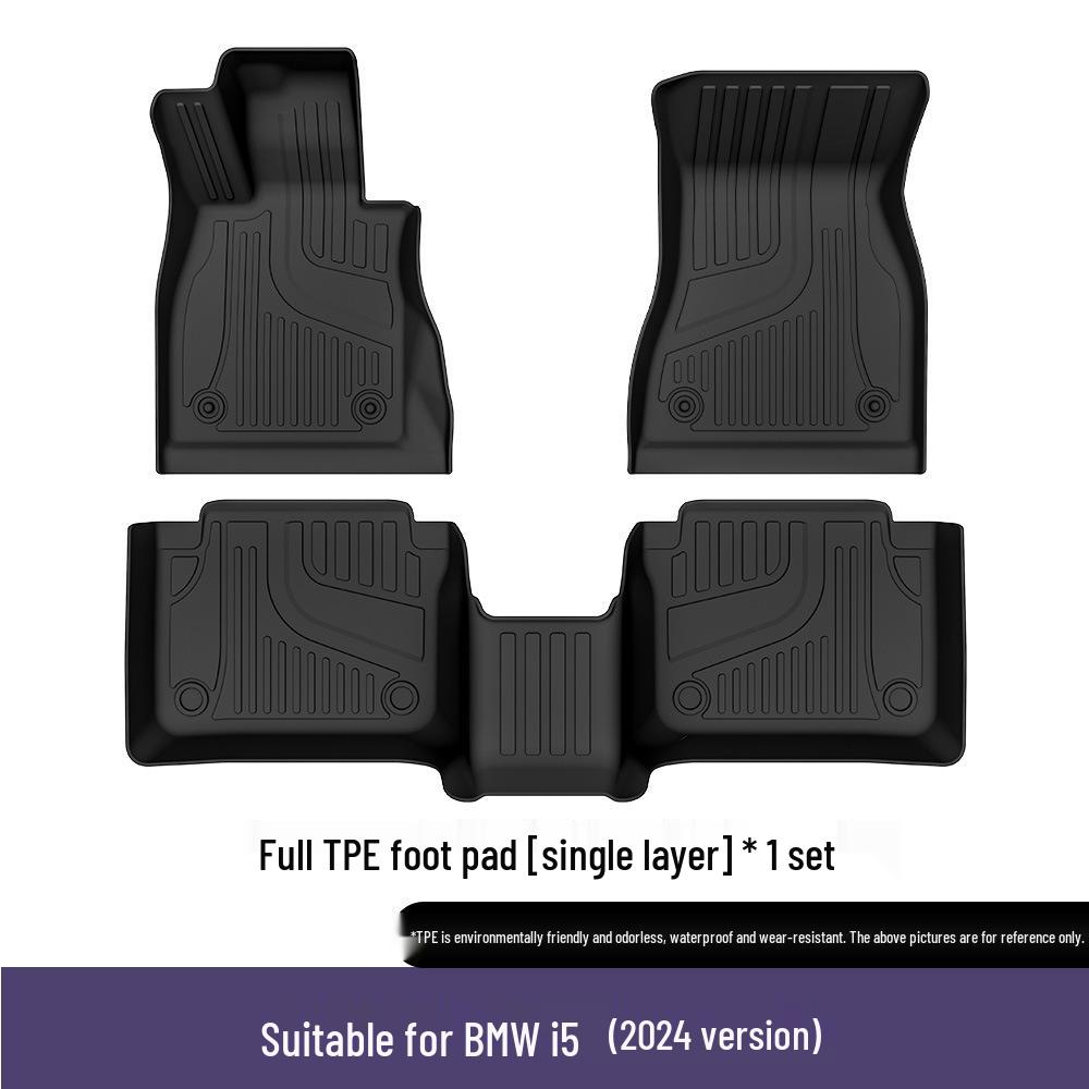 Экологичные 3D всепогодные коврики TPE для пола BMW i5 (Модели 2024-2025 годов)
Экологичные 3D всепогодные коврики TPE для пола BMW i5 (Модели 2024-2025 годов)