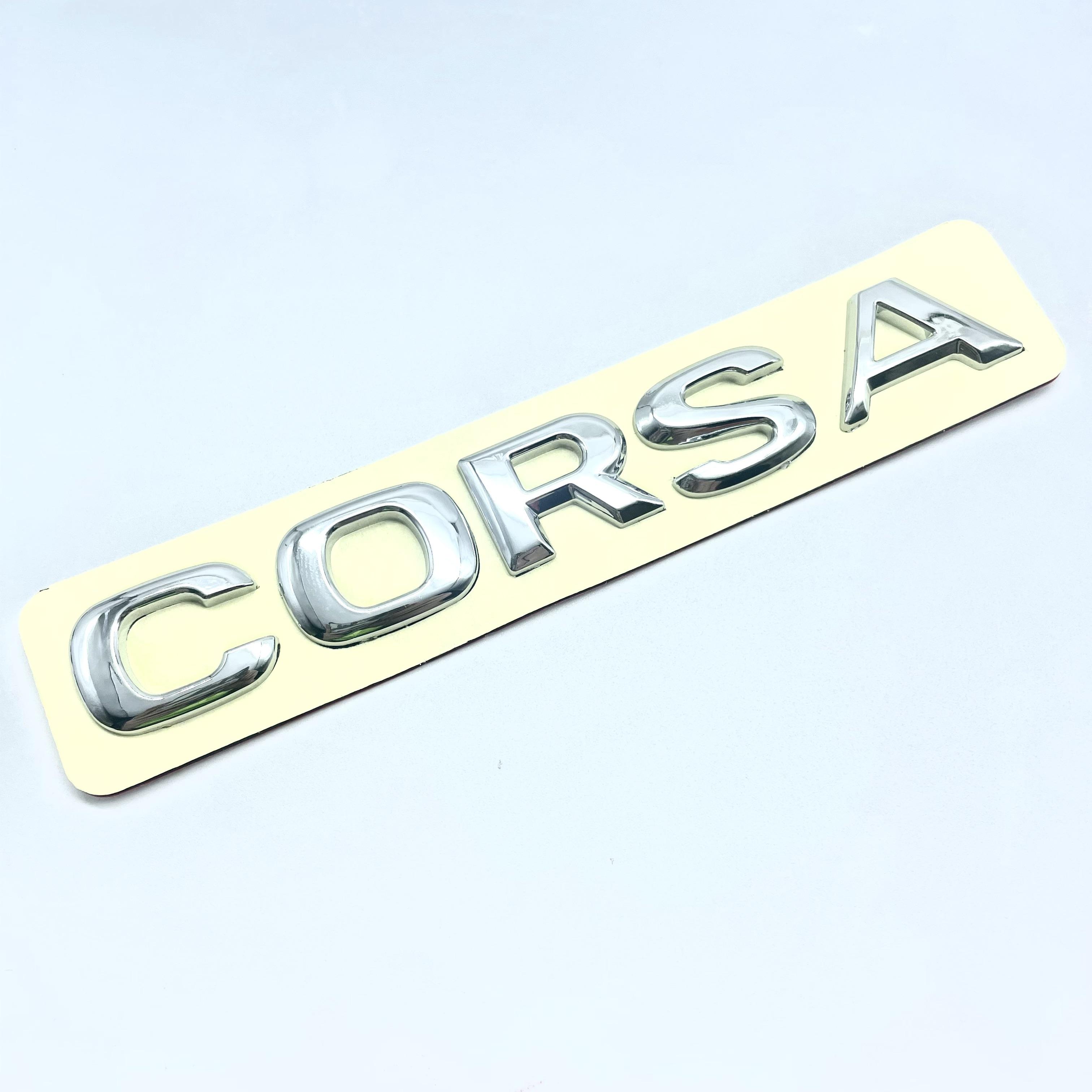 1 piece of CORSA logo trunk sticker car modification trunk logo car letter logo car modification decoration accessories 1 pcs CORSA срібний
1 piece of CORSA logo trunk sticker car modification trunk logo car letter logo car modification decoration accessories 1 pcs CORSA срібний
