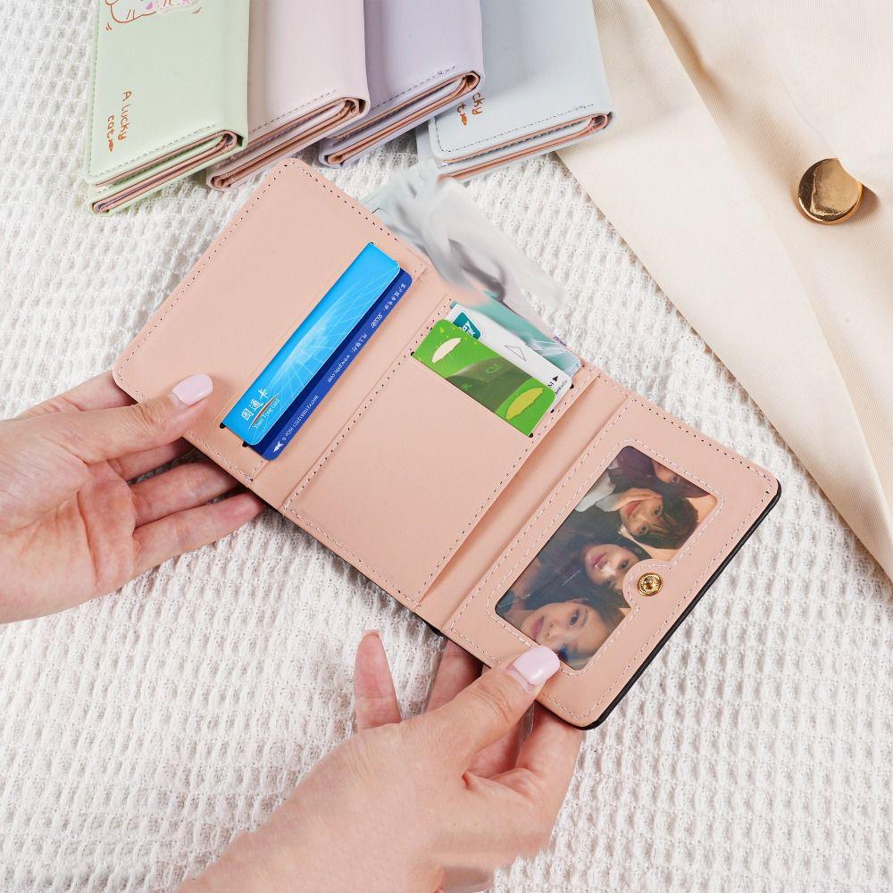 Korean Style Coin Purse Multi-card Slot Cute Card Bag Mini Cartoon Cat Short Wallet Women чорний
Korean Style Coin Purse Multi-card Slot Cute Card Bag Mini Cartoon Cat Short Wallet Women чорний