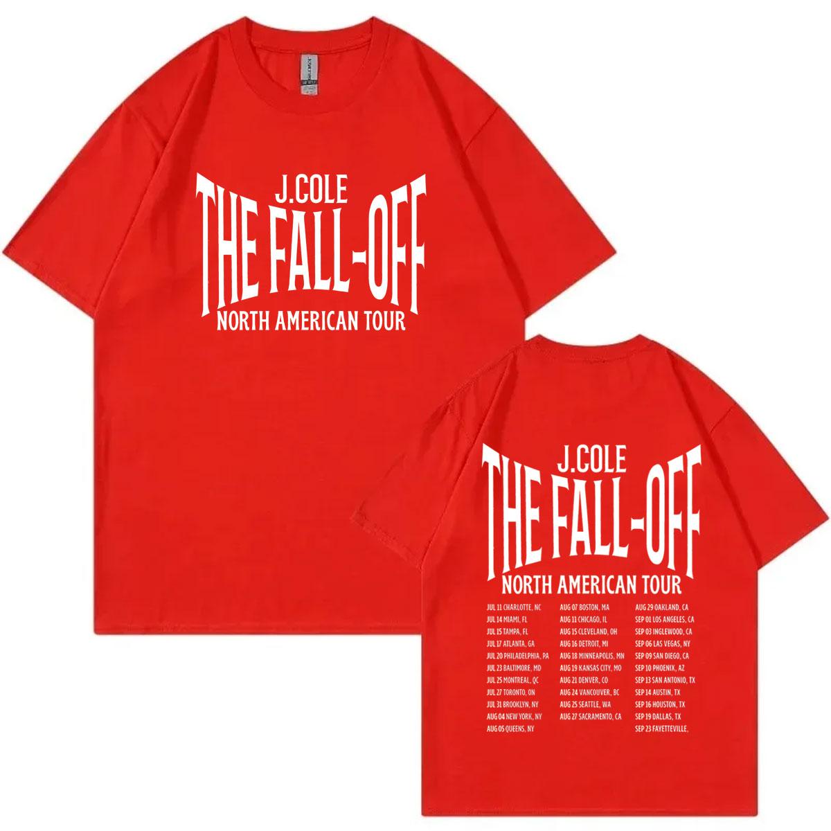 Rapper J Cole The Fall Off Tour 2026 Print T Shirt Harajuku Hip Hop Short Sleeve Tshirt Men Women Casual Fashion Loose Tshirts S
Rapper J Cole The Fall Off Tour 2026 Print T Shirt Harajuku Hip Hop Short Sleeve Tshirt Men Women Casual Fashion Loose Tshirts S