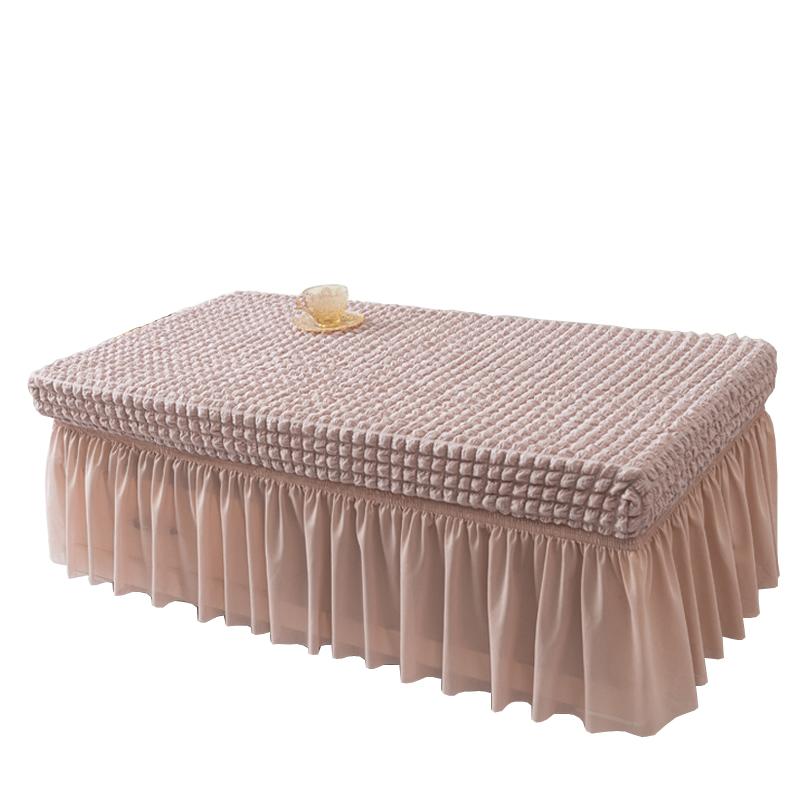 Bench Cover Ottoman Cover Foot Stool Slipcover Rectangle Stretch 3D Seersucker Folding Storage Stool Furniture Protector S (length120-130cm) розовый
Bench Cover Ottoman Cover Foot Stool Slipcover Rectangle Stretch 3D Seersucker Folding Storage Stool Furniture Protector S (length120-130cm) розовый