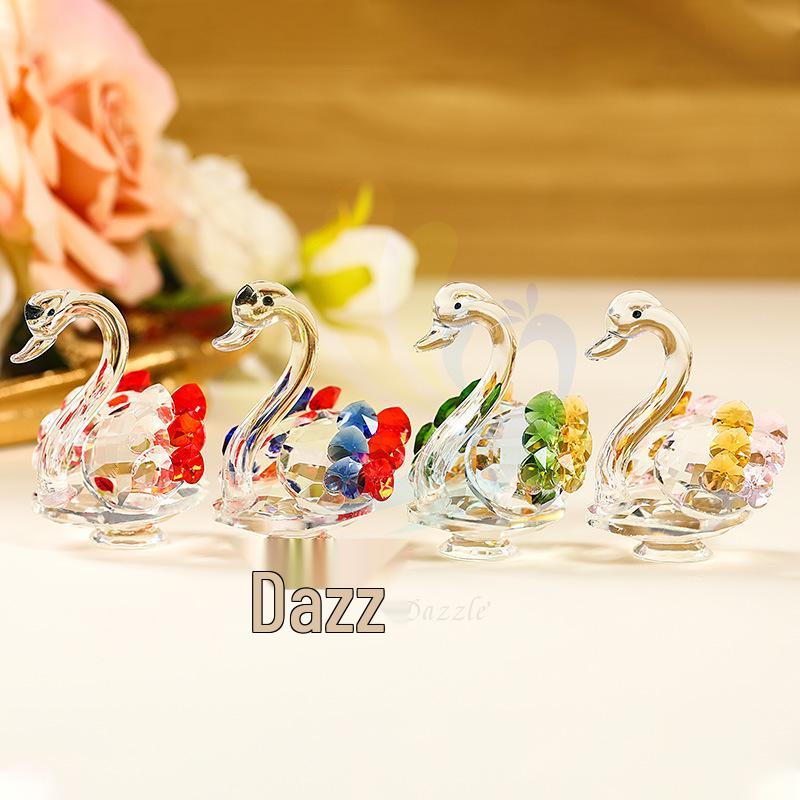 Crystal Swan Ornament: Creative Living Room Decor & Wedding Gift for Couple or Friends
Crystal Swan Ornament: Creative Living Room Decor & Wedding Gift for Couple or Friends