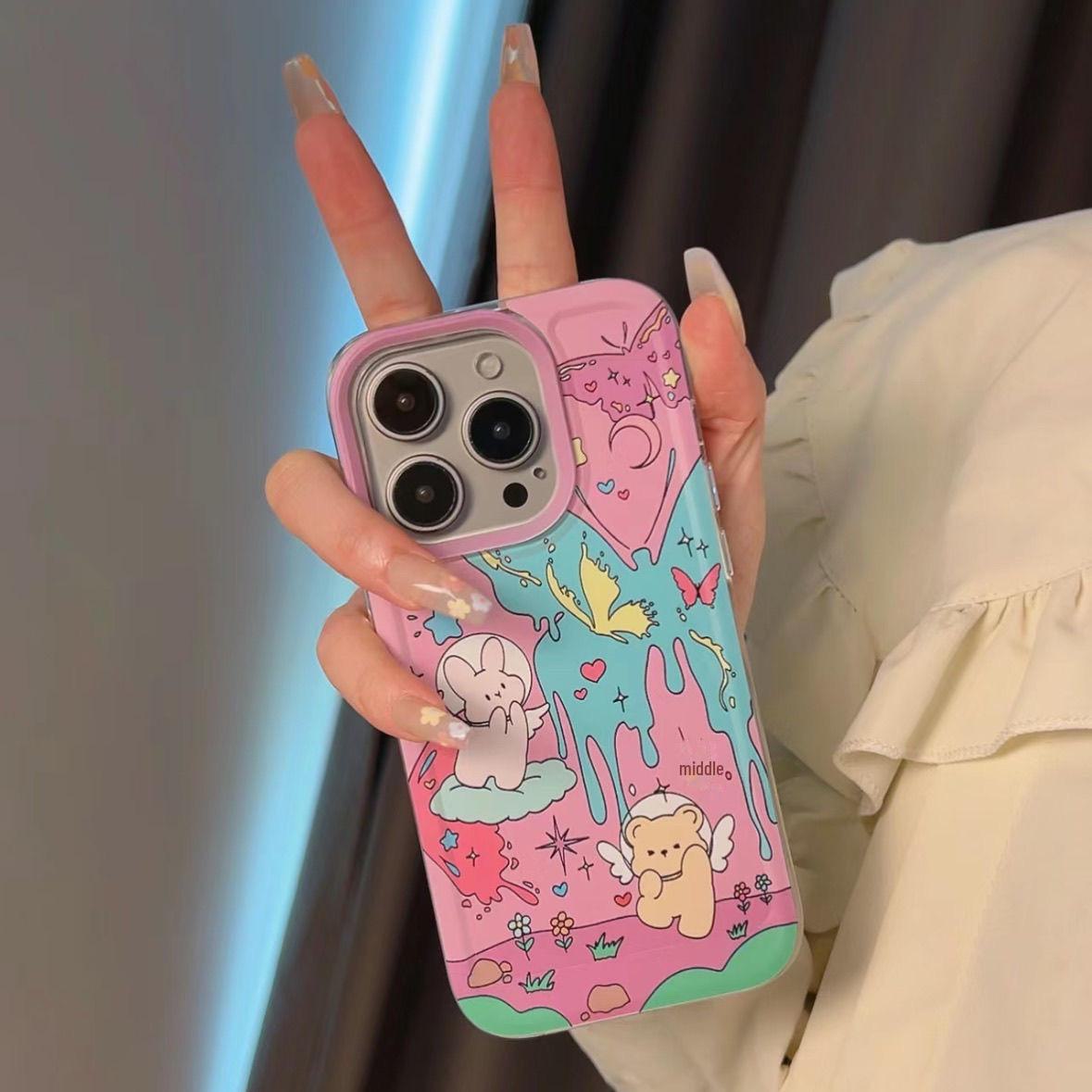 Butterfly Space Travel iPhone Case: Compatible with 13/14/15 Pro/Pro Max, 11/11 Pro, XR/XS, soft, all-inclusive design. iPhone 14
Butterfly Space Travel iPhone Case: Compatible with 13/14/15 Pro/Pro Max, 11/11 Pro, XR/XS, soft, all-inclusive design. iPhone 14