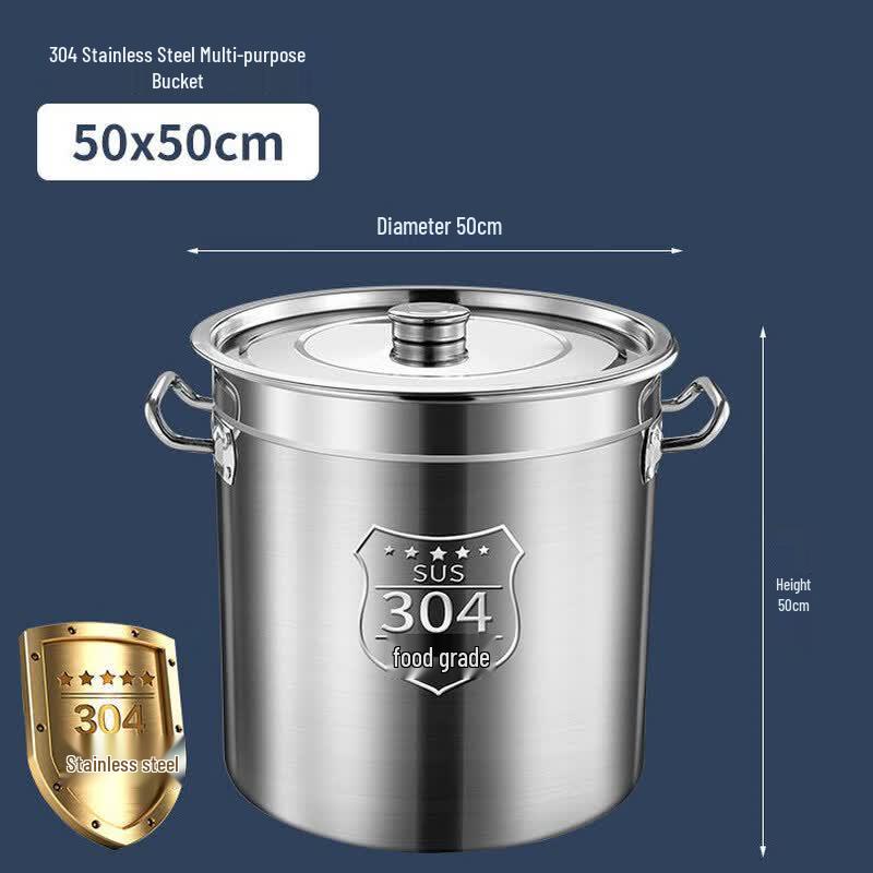 Commercial Stainless Steel Soup Pot with Lid - 3-Pack
Commercial Stainless Steel Soup Pot with Lid - 3-Pack
