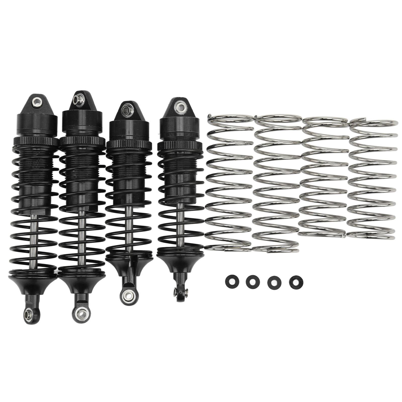 4pcs Aluminum Front and Rear RC Shocks Absorber for LOSi Lasernut U4 Tenacity 1 10 Off Road Cars Black
4pcs Aluminum Front and Rear RC Shocks Absorber for LOSi Lasernut U4 Tenacity 1 10 Off Road Cars Black