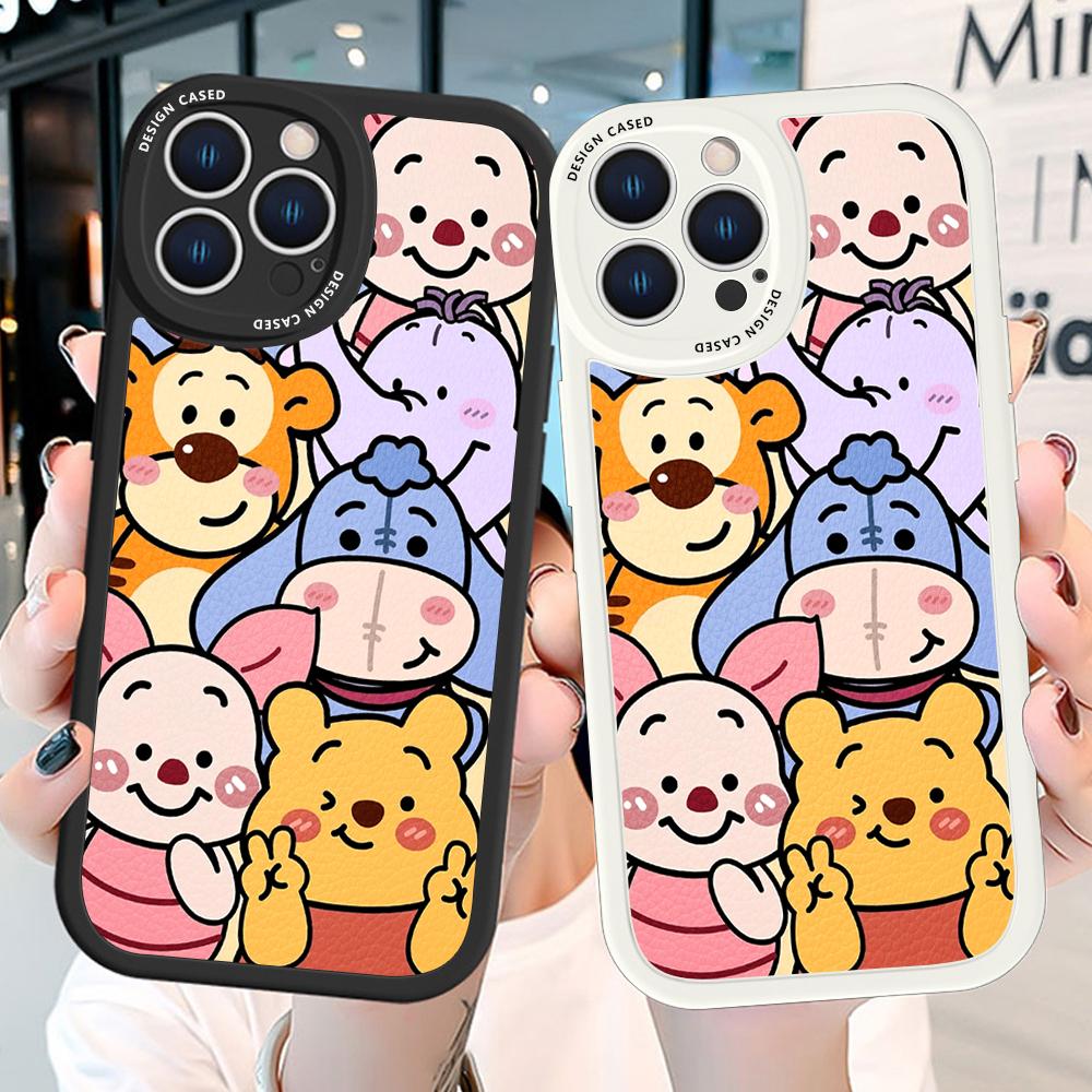 Тонкий кожаный чехол с рисунком Диснея Пуха и медведя, мягкий силиконовый чехол из искусственной кожи для телефона Samsung 
Тонкий кожаный чехол с рисунком Диснея Пуха и медведя, мягкий силиконовый чехол из искусственной кожи для телефона Samsung