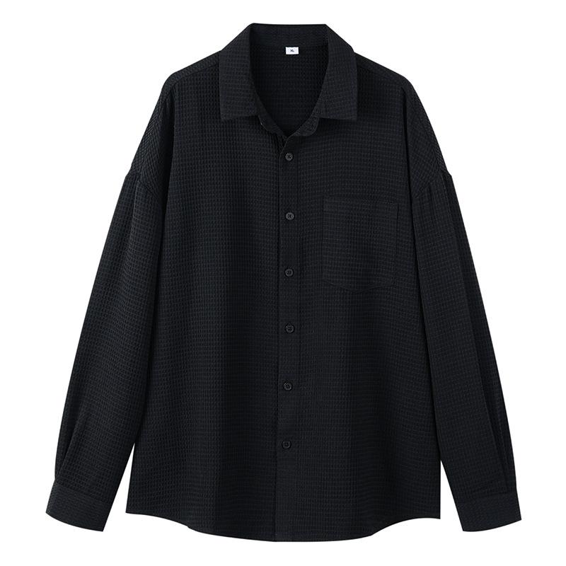 Men s Casual Waffle Knit Long Sleeve Button Down Shirt with Chest Pocket 3XL
Men s Casual Waffle Knit Long Sleeve Button Down Shirt with Chest Pocket 3XL