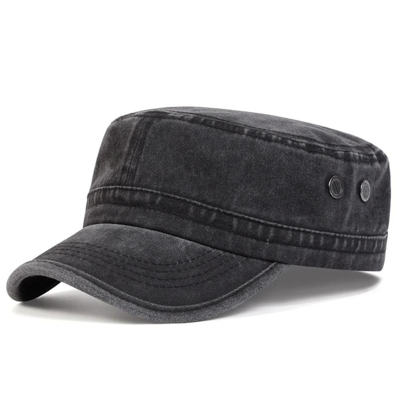Unisex Solid Color With Pores Series Flat Top Baseball Caps Spring Autumn Sailor Hats Men Flat Top Captain Military Caps
Unisex Solid Color With Pores Series Flat Top Baseball Caps Spring Autumn Sailor Hats Men Flat Top Captain Military Caps