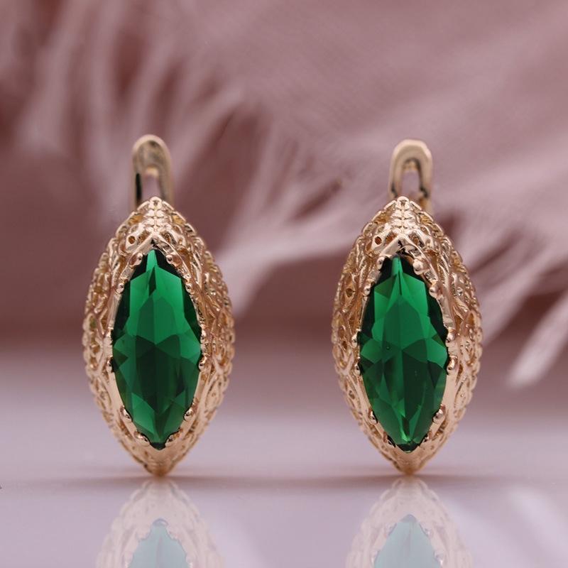 Модные серьги-капли тренд с красным зеленым конским глазом для женщин серьги из розового золота винтажной работы зелёный/розового золота
Модные серьги-капли тренд с красным зеленым конским глазом для женщин серьги из розового золота винтажной работы зелёный/розового золота