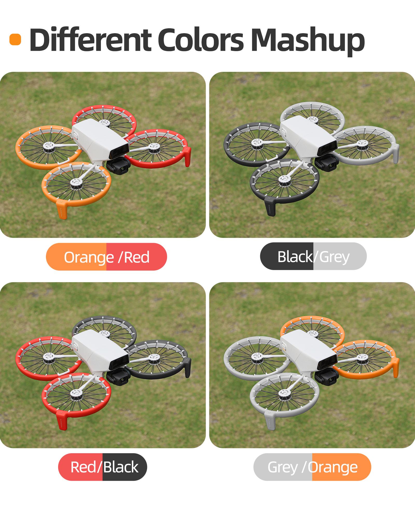 All-surround Propeller Guard Protector for DJI Flip Propellers Bumper Shock-absorbing for DJI Flip Drone Accessories сірий
All-surround Propeller Guard Protector for DJI Flip Propellers Bumper Shock-absorbing for DJI Flip Drone Accessories сірий