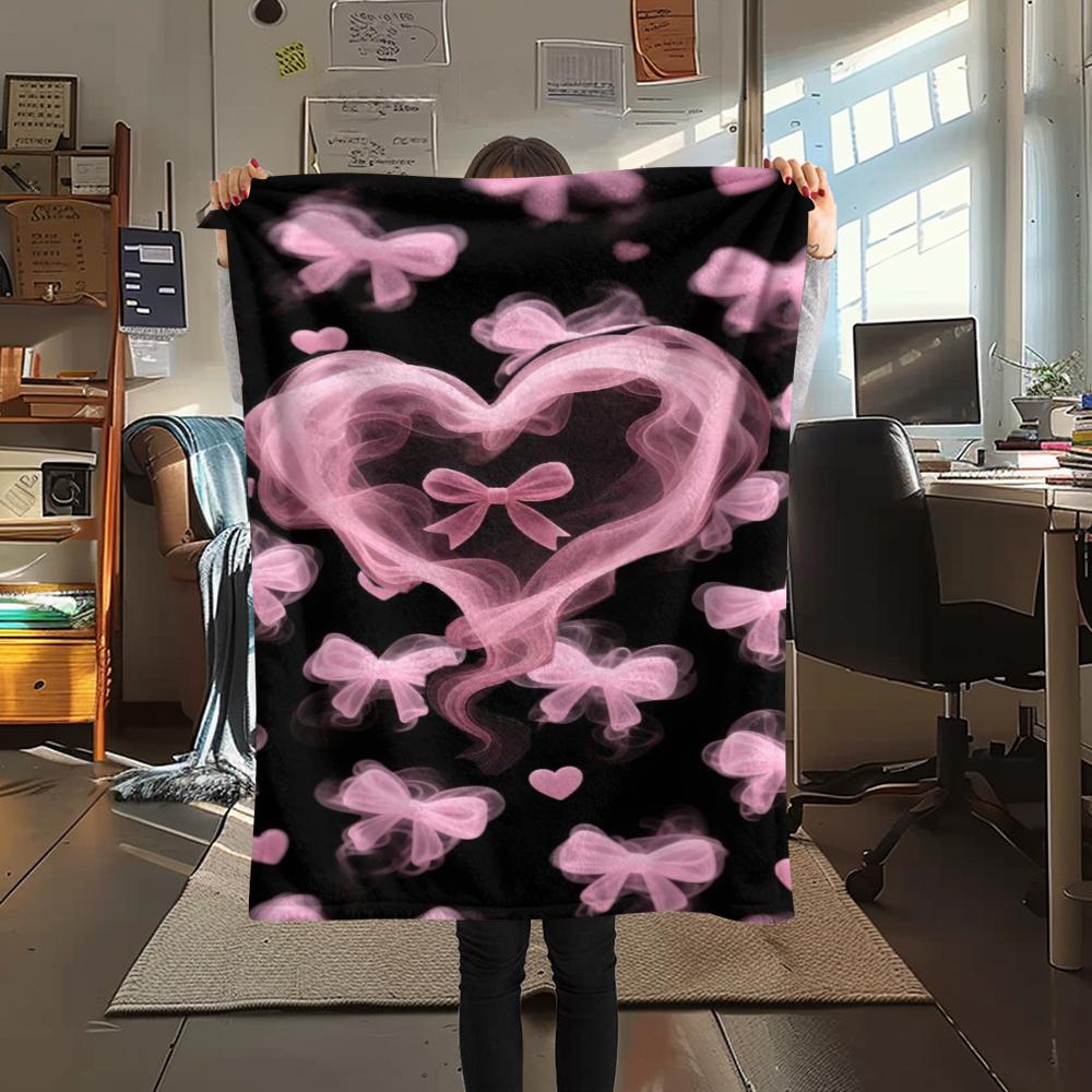 1Pc Pink bowknot Print Flannel Blanket, High quality Comfortable for All Seasons, Home Decor, Warmth and Comfort, Perfect for Gifts 80cm x 120cm
1Pc Pink bowknot Print Flannel Blanket, High quality Comfortable for All Seasons, Home Decor, Warmth and Comfort, Perfect for Gifts 80cm x 120cm