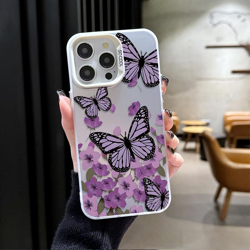 Fashion Purple Butterfly Case for iPhone 17 17Air 16 15 14 Plus 13 12 11 Pro Max Plating Matte Hard Shockproof Cover Case iphone 17 Pro
Fashion Purple Butterfly Case for iPhone 17 17Air 16 15 14 Plus 13 12 11 Pro Max Plating Matte Hard Shockproof Cover Case iphone 17 Pro