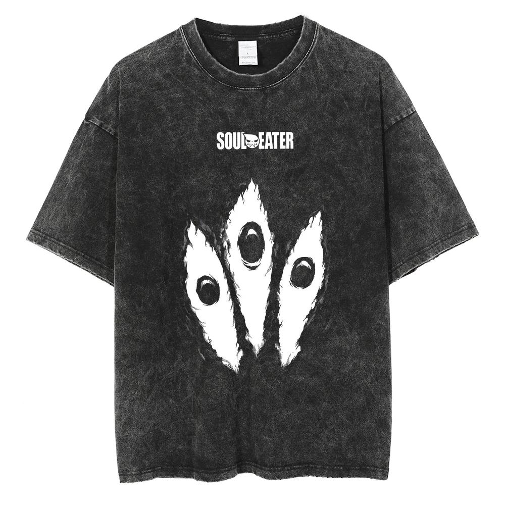 Japanese Unisexga Soul Eater T Shirt Hip Hop Yk Tshirt Vintage Washed Streetwear Unisex Women Clothes Oversized Pure Cotton Tee Shirt S
Japanese Unisexga Soul Eater T Shirt Hip Hop Yk Tshirt Vintage Washed Streetwear Unisex Women Clothes Oversized Pure Cotton Tee Shirt S