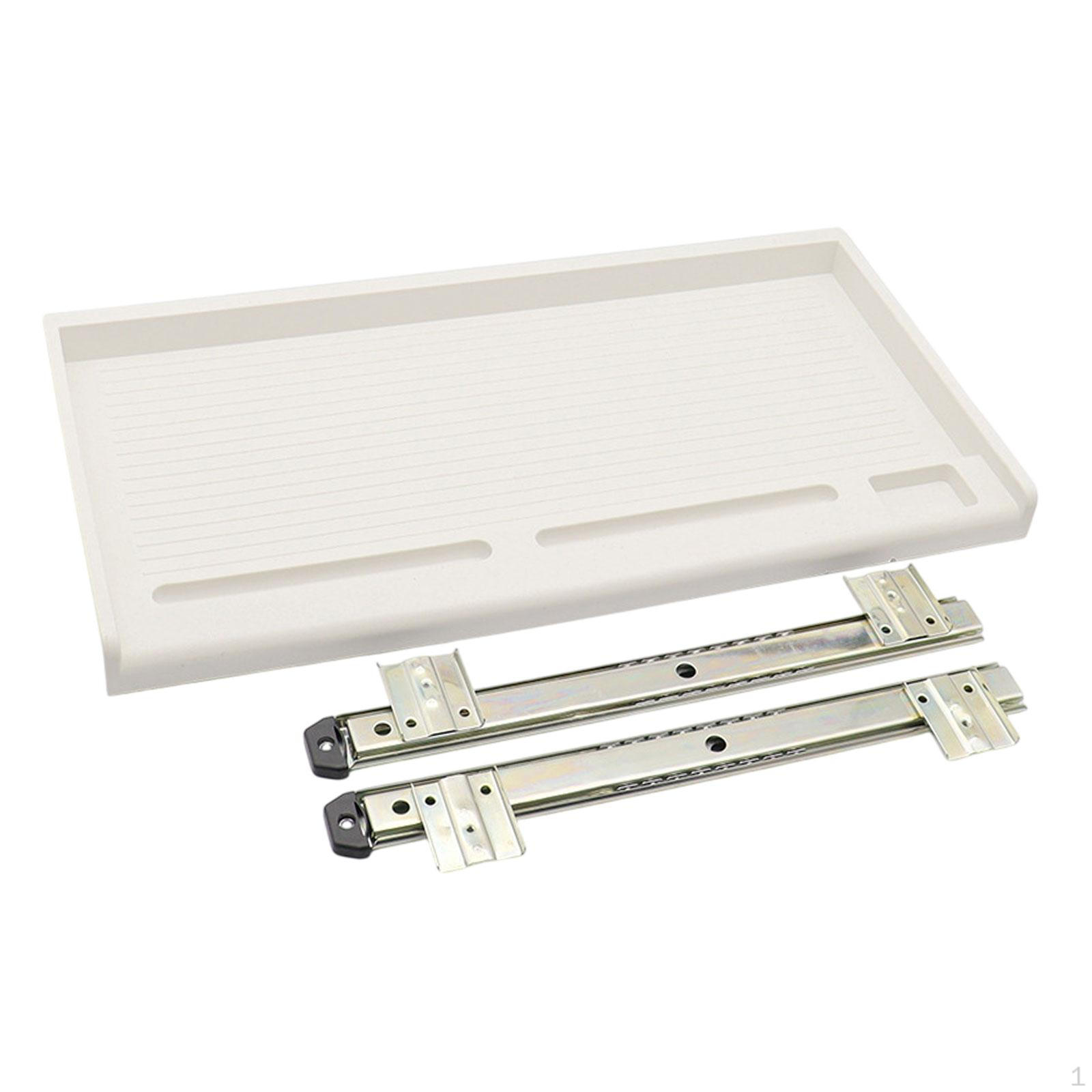 PC Keyboard Drawer Tray Platform Accessory Lightweight Rectangle Black 27mm W Rail
PC Keyboard Drawer Tray Platform Accessory Lightweight Rectangle Black 27mm W Rail